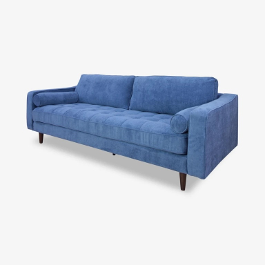 Martell Sofa - Blue - Home Staging Overstock