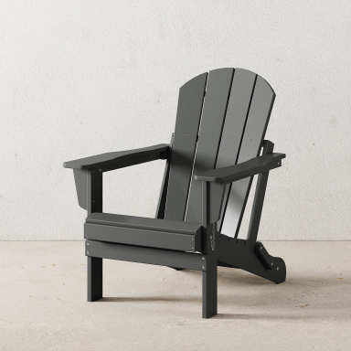 Westin Laguna Folding Poly Adirondack Chair