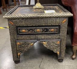 Custom End Table (One of a Kind!) - The Aster Hotel