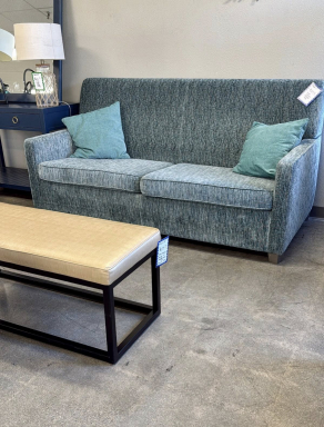 Avila Beach Blue Queen Sleeper Sofa
