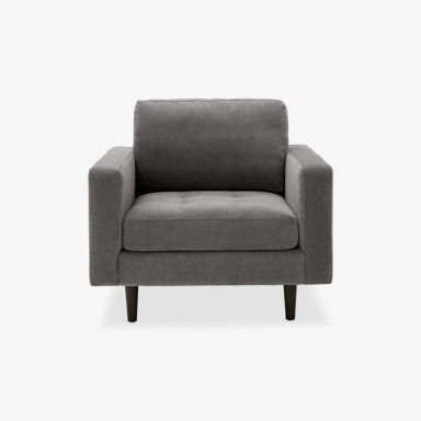 Hewitt Chair (Smoke) (B-Stock) - Home Staging Overstock