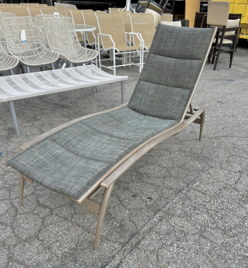 Padded Chaise Lounge