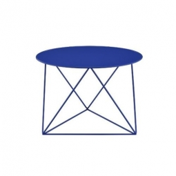 Brand New "Caleb" Side Table - Blue