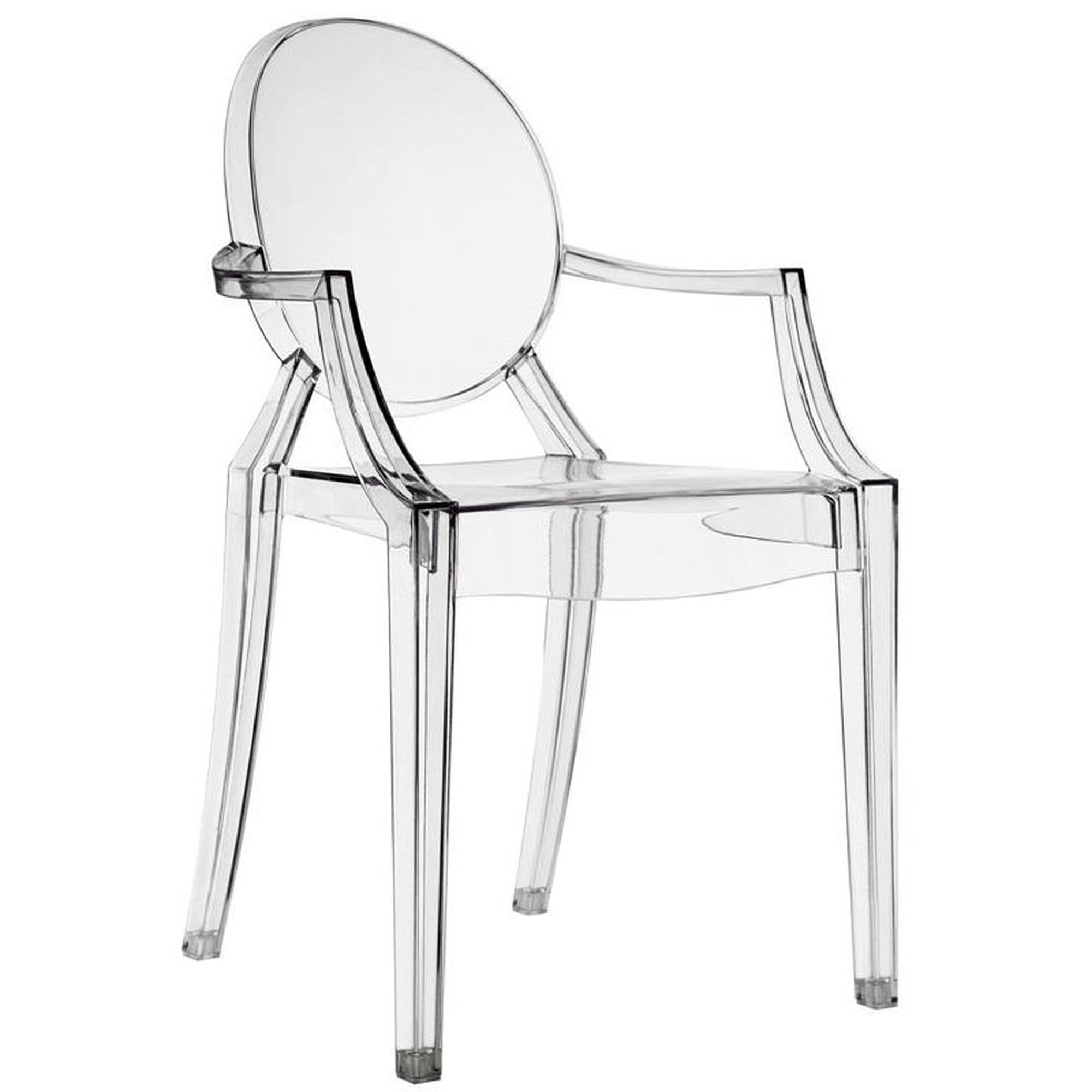 Wiens slikken Symfonie Brand New "Casper" Clear Armchair: Hotel Surplus