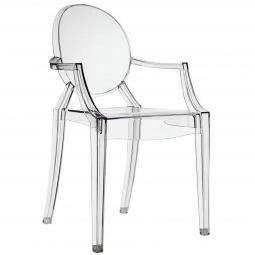 Brand New "Casper" Clear Armchair