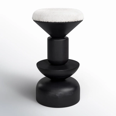 Eisele Solid Wood Bar Stool