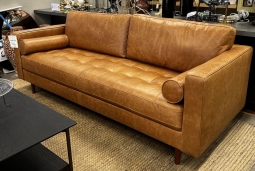 Home Staging Carmel Leather Sofa (Limited Stock!)