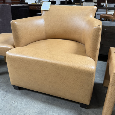 Faux Leather Armchair - Hilton LAX