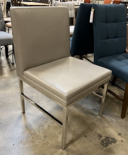 Oversize Grey Dining Chairs - Brand New Overstock