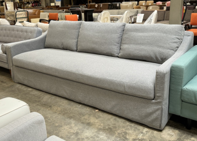 Slauson Sofa - 3 Seater Straight Sofa Light Gray