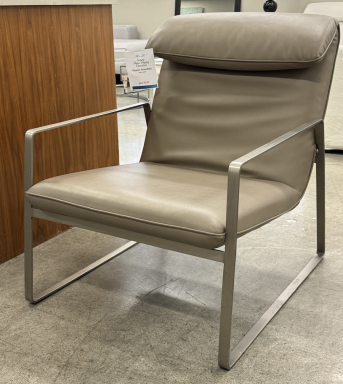 Hunter Armchair - Taupe Leather