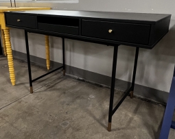Home Staging Matte Black Desk