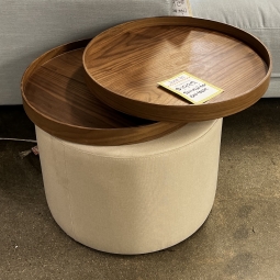 Home Staging 2-Tier Swivel End Table