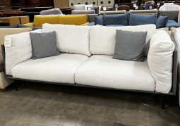 Home Staging Vegan Leather Framed Sofa