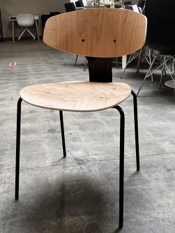 Home Staging Overstock Sleek Mid-Century Dining Chairs