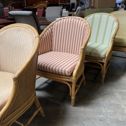 Bamboo and Rattan Chairs - Fashion Island Hotel Newport Beach (2 for $75!)