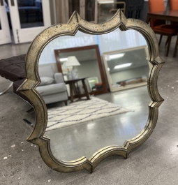 Hotel Medallion Mirror in 'Antique Bronze'