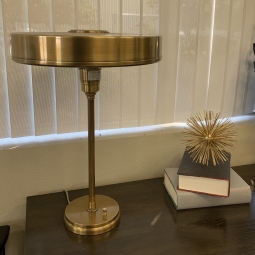 Brand New "Carlo" Bronze Lamp by Visual Comfort (Warehouse Overstock)