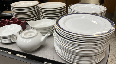 Assorted Hotel Dishes