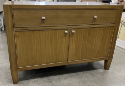 Custom Hardwood Credenza - Fashion Island Newport Beach