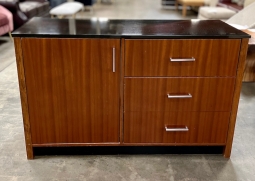 Credenza with Black Stone Top - LA-Area Radisson Hotel