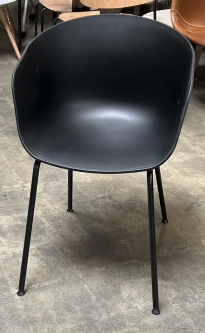 Home Staging Overstock Black Dining Chair