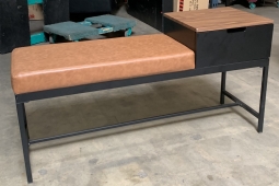 Home Staging Entryway Bench