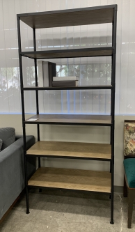 Home Staging Industrial Bookcase