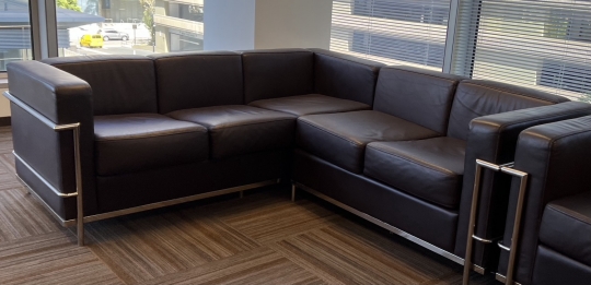Le Corbusier Leather Sofas Sectionals