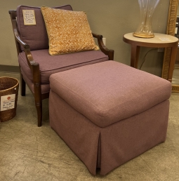 X-Frame Wood Backed Armchairs - Fashion Island Hotel Newport Beach