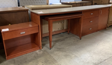 Bedroom Desk/Dresser & Nightstand Set - Marina Resort Hotel