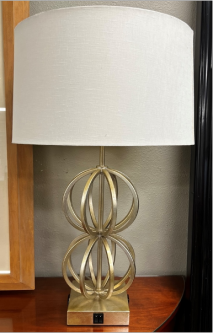 Metal Hotel Lamp