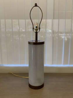 Pebble Beach Glass Lamp (No Shades)