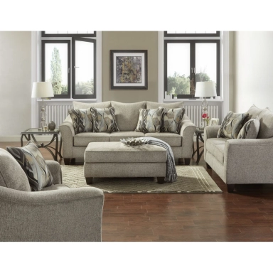 Rabelais 4-Piece Living Room Set