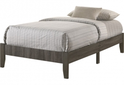 Sky Platform Bed Charcoal