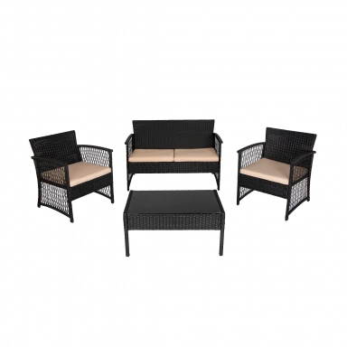 Westin Bella 4-Piece Wicker Seating Set