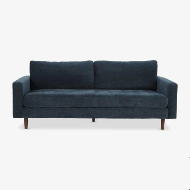 Hewitt Sofa - Ocean - Home Staging Overstock