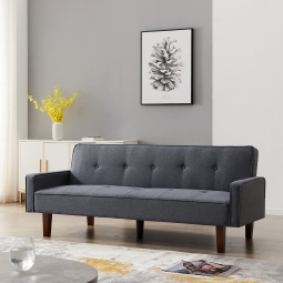 Grey Adjustable Sofa - Manufacturer Overstock