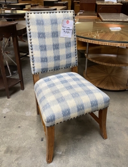 Ojai Valley Inn Blue Dining Chair