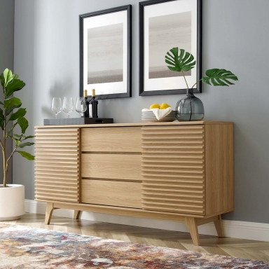 Brand New "Rev" 63" Sideboard - Oak