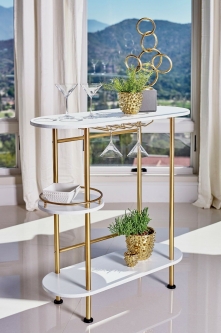 Brand New "Negroni" Bar Cart