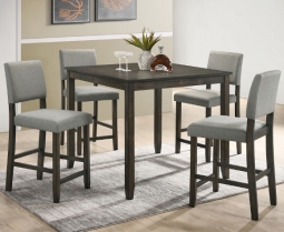 Derick Gray Counter Height Set
