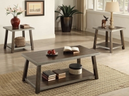 Three Piece Coffee & Side Table Set