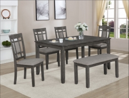 Paige 6-pc Dinette Set w/ Bench