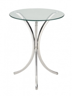 Chrome Snack Table