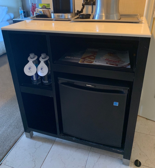 Hotel mini fridge cabinet deals