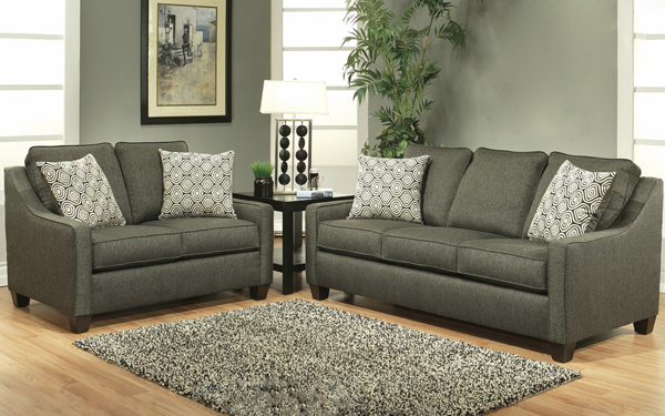 Stokes Sofa & Loveseat: Hotel Surplus