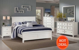 Tamara Bedroom White & Black